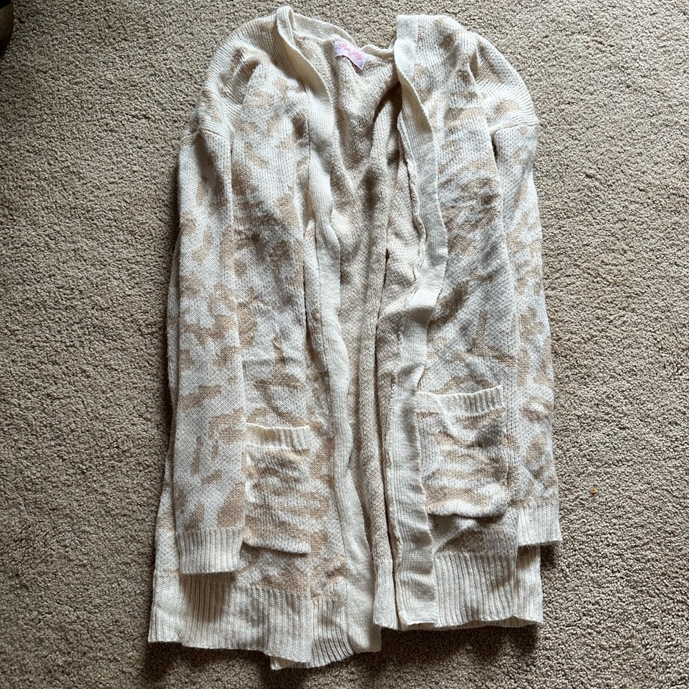 Pink Lily Cardigan